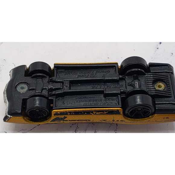 2015 Hot Wheels '72 Ford Gran Torino Sport Gold HW Multi-Pack Exclusive - Picture 6 of 7